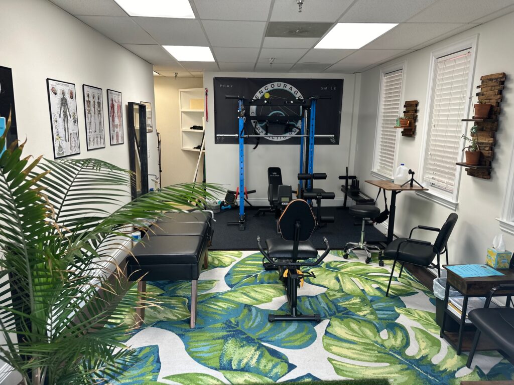 General photo displaying Enco Chiro office, treatment and training.